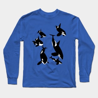 Killer Whales Long Sleeve T-Shirt